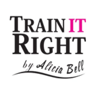 Alicia Bell Train It Right logo, Alicia Bell, fitness coach