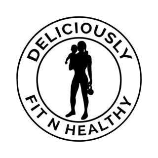 Deliciously Fit N Healthy logo, Andrea Allen, fitness coach