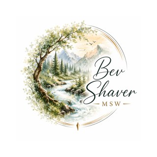 Streams of Serenity, LLC logo, Bev Shaver, spiritual coach
