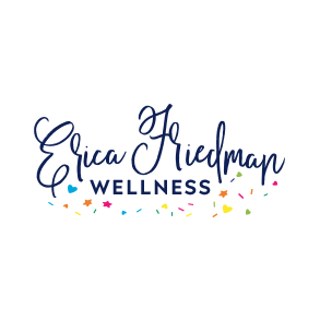 Erica Friedman Wellness logo, Erica Friedman, fitness coach