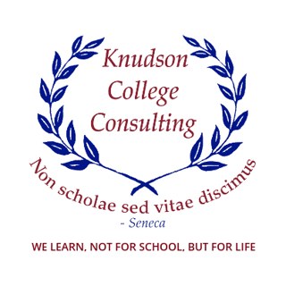 Knudson College Consulting logo, Lisa Knudson, admissions consultant
