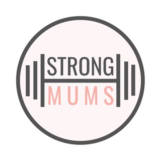 Strong Mums logo, Louise Hurley, fitness coach