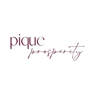 Pique Prosperity logo, Lynda McDonell, financial coach