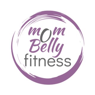 Mom Belly Fitness logo, Melissa Ellis, fitness coach