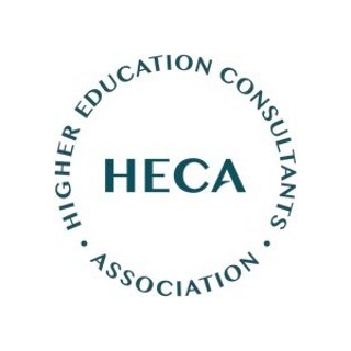 HE College Consulting logo, Neila Gharsallah, admissions consultant