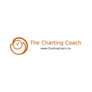 The Charting Coach logo, Sarah Smith, health coach