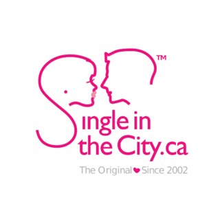 Single in the City logo, Single in the City, dating coach