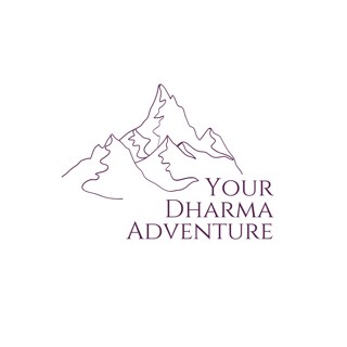 Your Dharma Adventure logo, Tonya Bray, life coach
